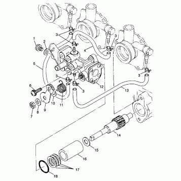 OIL PUMP STORM 0985782 (4943674367D004)