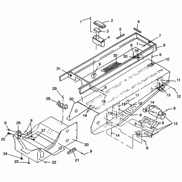 TUNNEL WIDETRAK LX 0982065 and EUROPEAN WIDETRAK LX E982065 (4943884388A005)