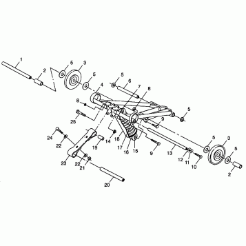 FRONT TORQUE ARM WIDETRAK LX 0982065 and EUROPEAN WIDETRAK LX E982065 (4943884388B006)