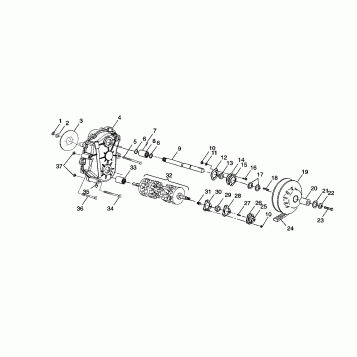 DRIVESHAFT WIDETRAK LX 0982065 and EUROPEAN WIDETRAK LX E982065 (4943884388B013)