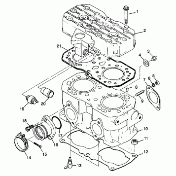 CYLINDER WIDETRAK LX 0982065 and EUROPEAN WIDETRAK LX E982065 (4943884388C009)