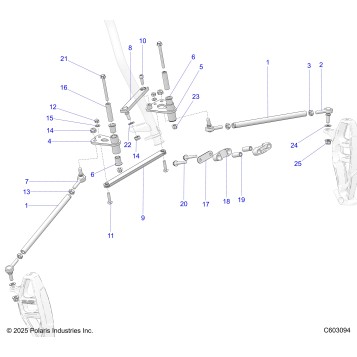 STEERING, LOWER- S26TKL9BS (C603094)