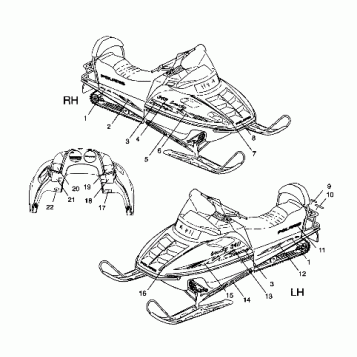 DECALS - 099LT3AS (4946704670a011)