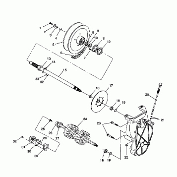DRIVE TRAIN - 099LT3AS (4946704670b004)