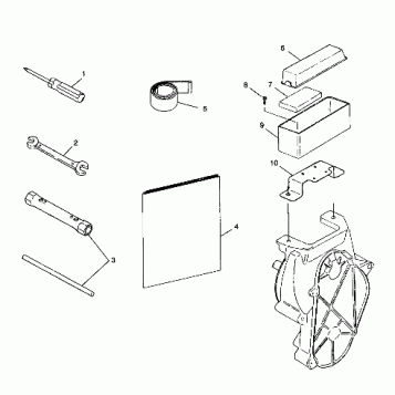 TOOL KIT - 099LT3AS (4946704670c009)