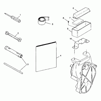 TOOL KIT - 099LD3AS (4946734673a014)