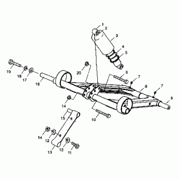 FRONT TORQUE ARM - 099LD3AS (4946734673b009)