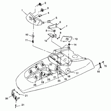 HOOD - HEADLIGHT - 099EB4BSA (4946834683a013)
