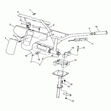 STEERING - HANDLEBAR - 099EB4BSA (4946834683b001)