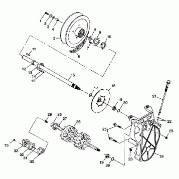 DRIVE TRAIN - 099EB4BSA (4946834683b012)