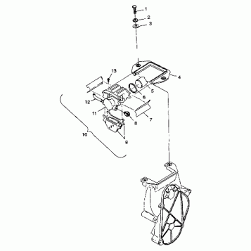BRAKE - 099EB4BSA (4946834683b013)