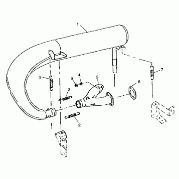 EXHAUST SYSTEM - 099EB4BS(A) (4946834683c003)