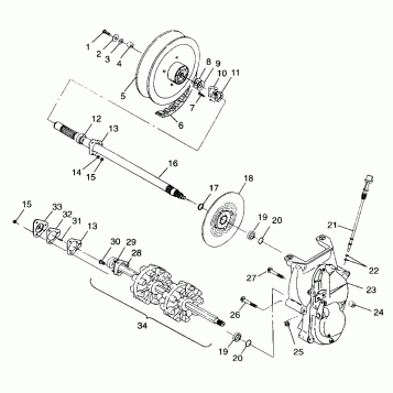 DRIVE TRAIN - 099SU4DS (4948264826b006)