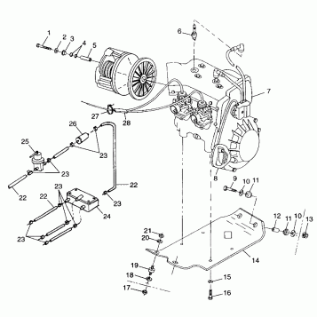 ENGINE MOUNTING - 099SU4DS (4948264826c002)