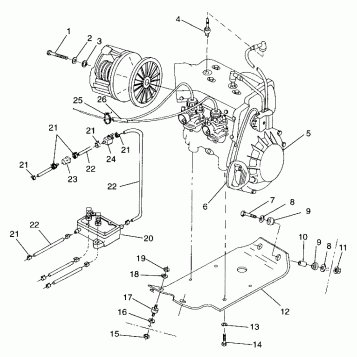 ENGINE MOUNTING - 099SB4DS (4948274827b013)