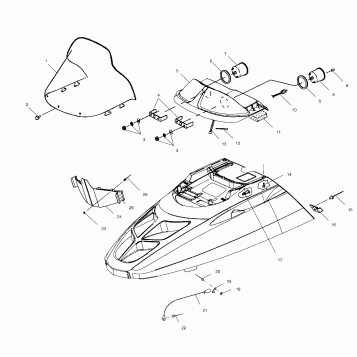 HOOD - 099SP4AS (4948284828a010)