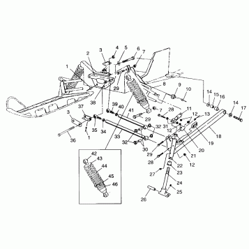 FRONT SUSPENSION - 099SP4AS (4948284828b001)