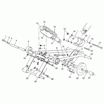 FRONT TORQUE ARM - 099SP4AS (4948284828b010)