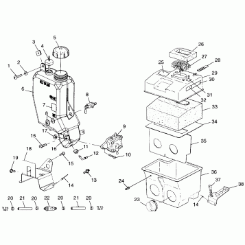 OIL TANK/AIR BOX - 099SP4AS (4948284828c002)