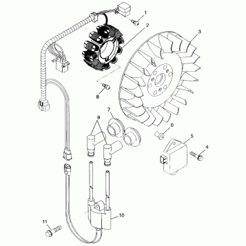 MAGNETO - 099SP4AS (4948284828c010)