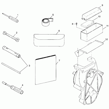 TOOL KIT/BOX - 099SP4AS (4948284828c011)