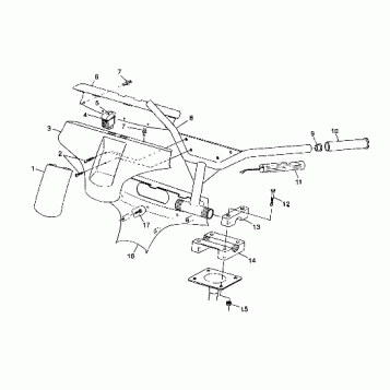 STEERING - HANDLEBAR - 099ER4BS (4948294829b004)