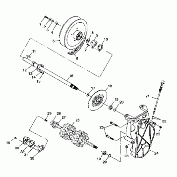 DRIVE TRAIN - 099ER4BS (4948294829b009)