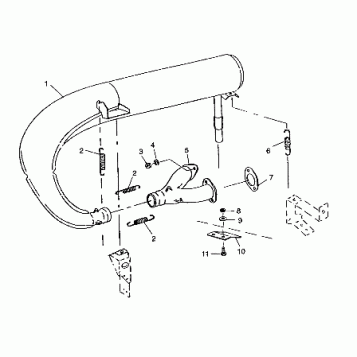 EXHAUST SYSTEM - 099ER4BS (4948294829c003)