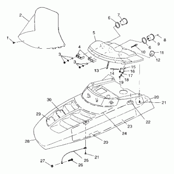 HOOD - 099ED4BS (4948304830a010)