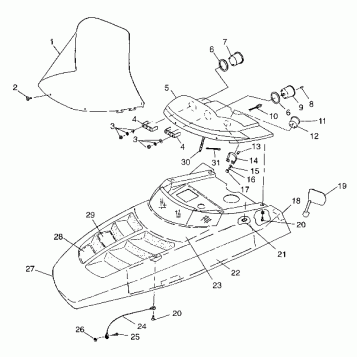 HOOD - 099ET4BS (4948314831a012)