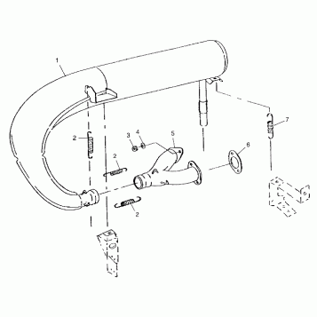 EXHAUST SYSTEM - 099ET4BS (4948314831c005)