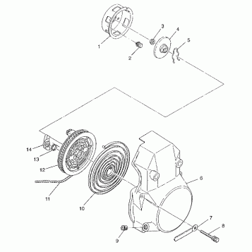 RECOIL STARTER - 099ET4BS (4948314831d003)
