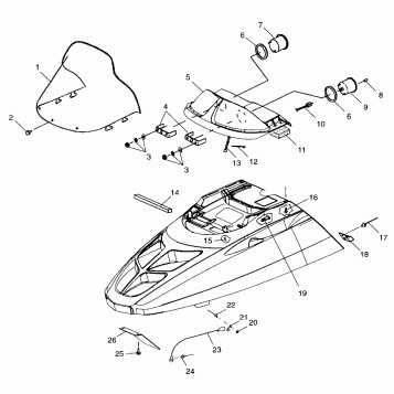 HOOD - 099SU4BS (4948324832a010)