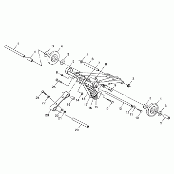 FRONT TORQUE ARM - 099SU4BS (4948324832b004)