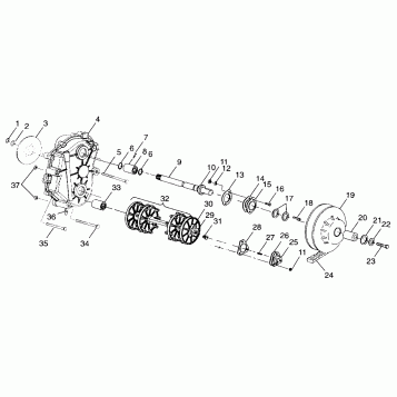 DRIVESHAFT - 099SU4BS (4948324832b012)