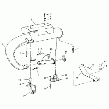 EXHAUST SYSTEM - 099SU4BS (4948324832c002)
