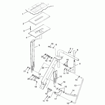 SHIFT LINKAGE - 099SU4BS (4948324832c005)