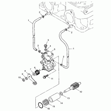 OIL PUMP - 099SU4BS (4948324832c013)