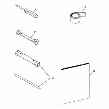 TOOL KIT - 099SU4BS (4948324832d003)