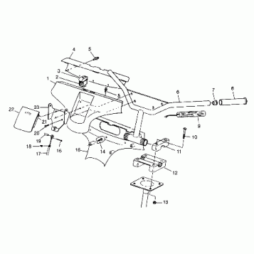 STEERING - HANDLEBAR - 099ET4ESA (4948334833B007)