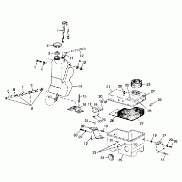 OIL TANK / AIR BOX - 099ET4ES (4948334833C005)