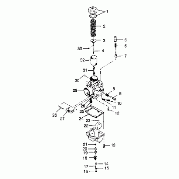 CARBURETOR - 099ET4ES (4948334833C011)