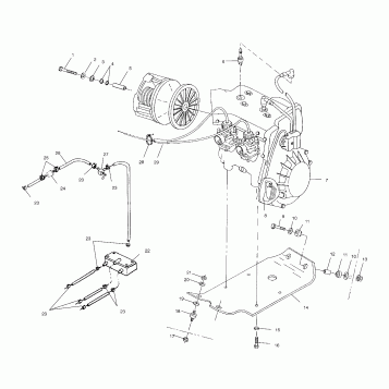 ENGINE MOUNTING - 099EB4ESA (4948344834c001)
