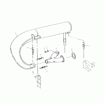 EXHAUST SYSTEM - 099EB4ESA (4948344834c002)