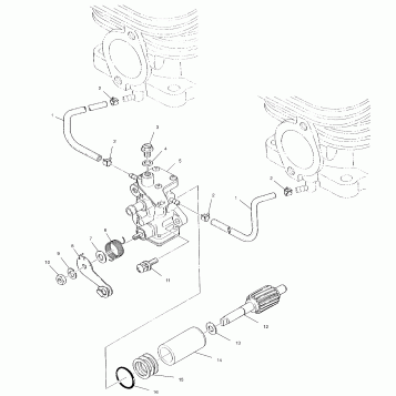OIL PUMP - 099EB4ESA (4948344834c010)