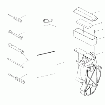 TOOL KIT - 099EB4ESA (4948344834c012)