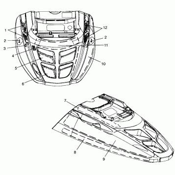 HOOD - FOAM/FOIL - 099SB5BS (4948354835a011)