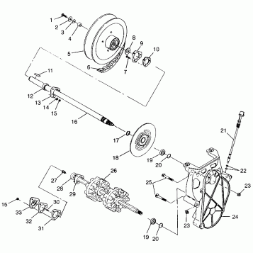 DRIVE TRAIN - 099SB5BS (4948354835b006)