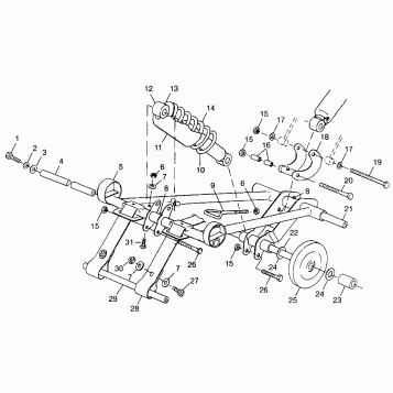 FRONT TORQUE ARM - 099SB5BS (4948354835b009)