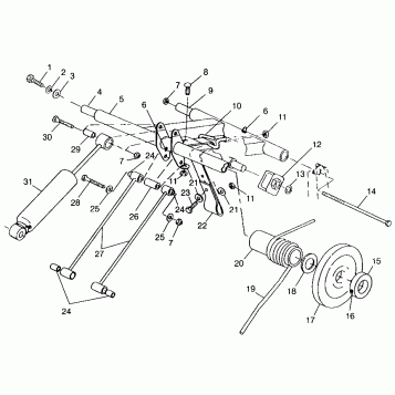 REAR TORQUE ARM - 099SB5BS (4948354835b010)
